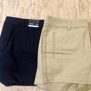 ANA Twill Shorts Size 6. With tags!